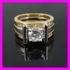 Newest wholesale manufactory zircon ring 2320070