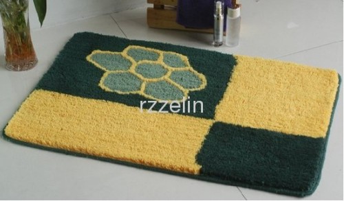 soft material tufted antislip floor mat