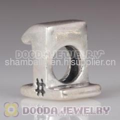 925 sterling silver european letter beads sale