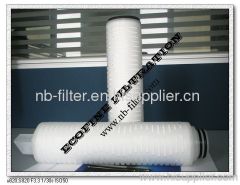 Microporous Membrane Pleated Filter Cartridge