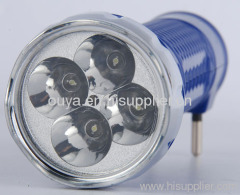 BATTERY LED RECHARGEABLE FLASHLIGHT