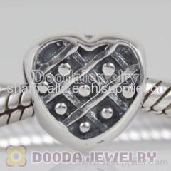 european Heart Charm Silver Wholesale