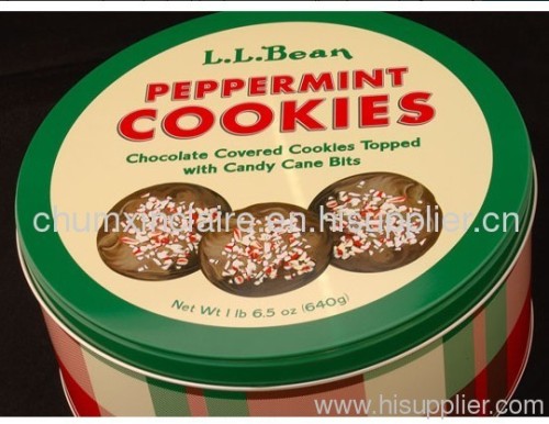 cookie tin cans