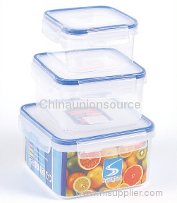 3pcs Plastic Food Container Set