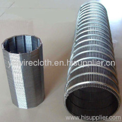 Wedge Wire Stainless Steel Johnson Screen Filter Pipe For Water Pump