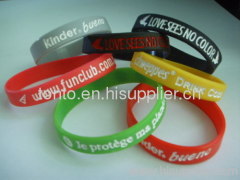 fashion silicone wristband