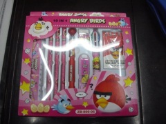 stationery set angry bird