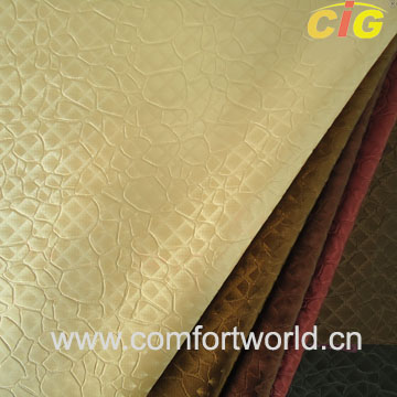 Semi Pu Decorative Leather For Furniture Car Seat And Wall Decoration