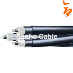 HV XLPE Insulated Non Metallic Screened ABC HDPE AS/NZS 3599.2 ABC cable