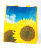 Sunflower Print Folding Shopping Bag