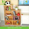 3-Shelf Square-Edge bambo Bookcase