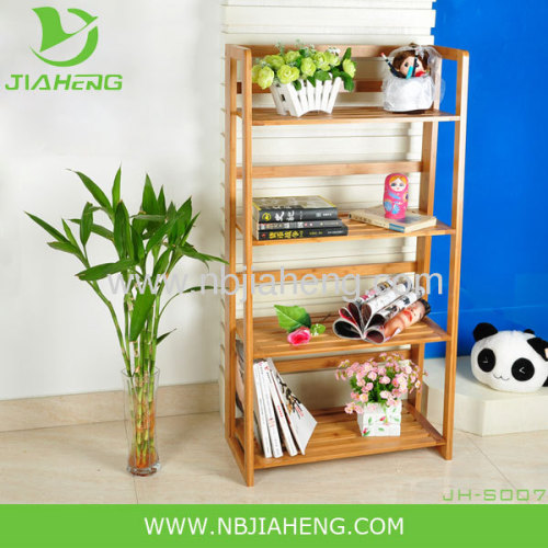 Bamboo Folding Bookcase