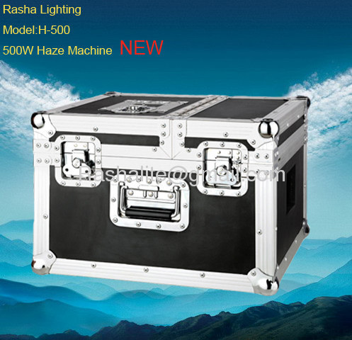 2012 NEW 400W Haze Machine With Flight Case, Fazer Machine, Smoke Machine (H-500)
