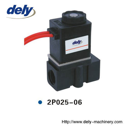 2P 2 way plastic water solenoid valve china