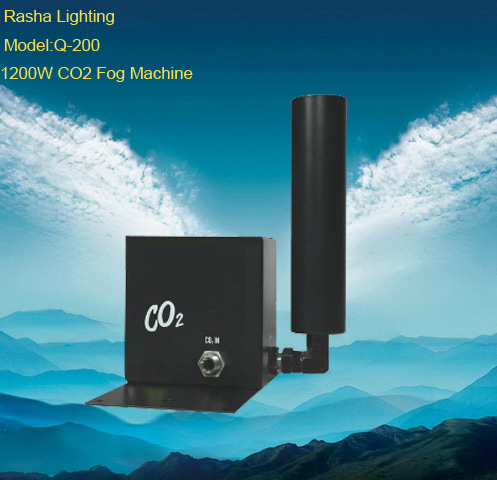 HOT DMX512 Control CO2 Spray Fog Machine,smoke machine,hazer,special effects