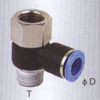 Female banjo one touch tube fittings