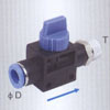 Tube-thread pneumatic hand Valves