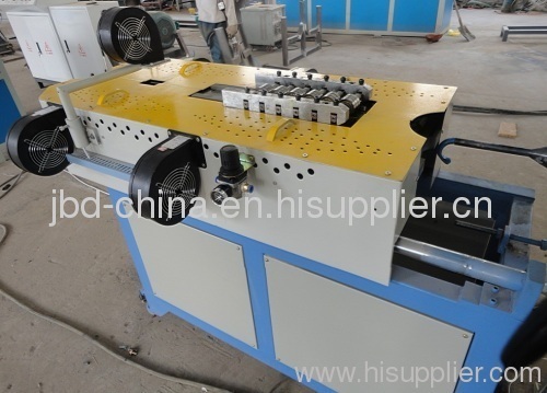 PVC single wall corrugated pipe extrusion line