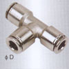 Union tee brass Pneumatic fittings