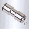 Union straight brass Pneumatic fittings