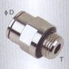 Male straight brass Pneumatic fittings(G thead)