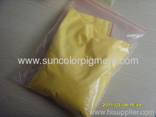 China Pigment Yellow 154 for auto paints producer