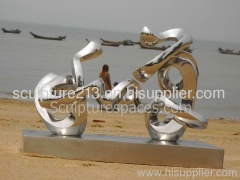 stainless steel sculpture