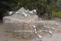 stainless steel sculpture