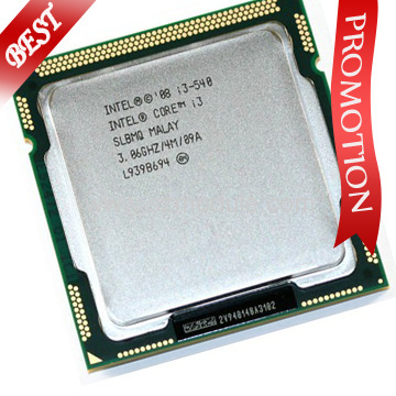 Intel Core i3 CPU i3-540 3.06GHz,4M,1156pin,32nm