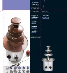3 Tiers Electric Chocolate Fountain