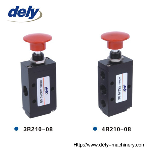 Hand pull pneumatic valve