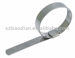 Throbbing hose clamp