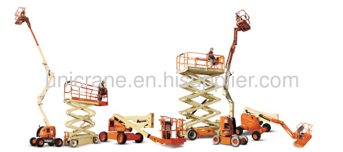 Engine powered cross contry type articulating boom lift