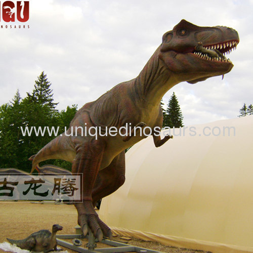 Indoor playground for dinosaurs