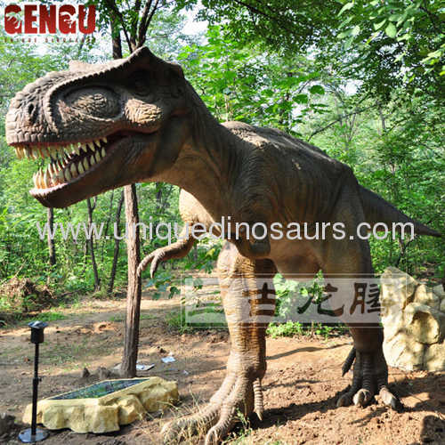 Attractive outdoor dinosaur model