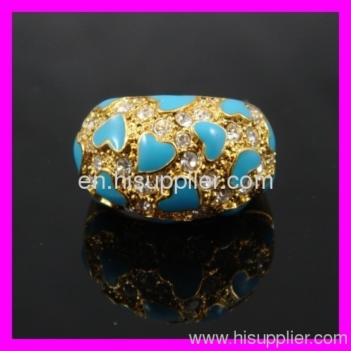 Hot selling fashion 18k gold ring 1340112