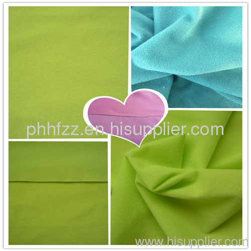 100% polyester brushed tricot sportswear and toy fabric