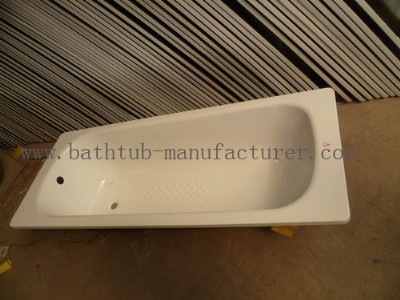 Enamel steel bathtub