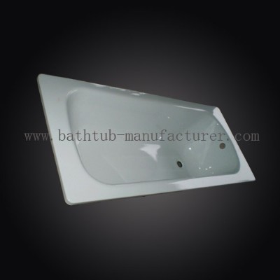 Enamel steel bathtubs