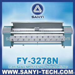 Solvent Printer FY-3278N (With 8 pcs Seiko SPT510 50PL Printhead)