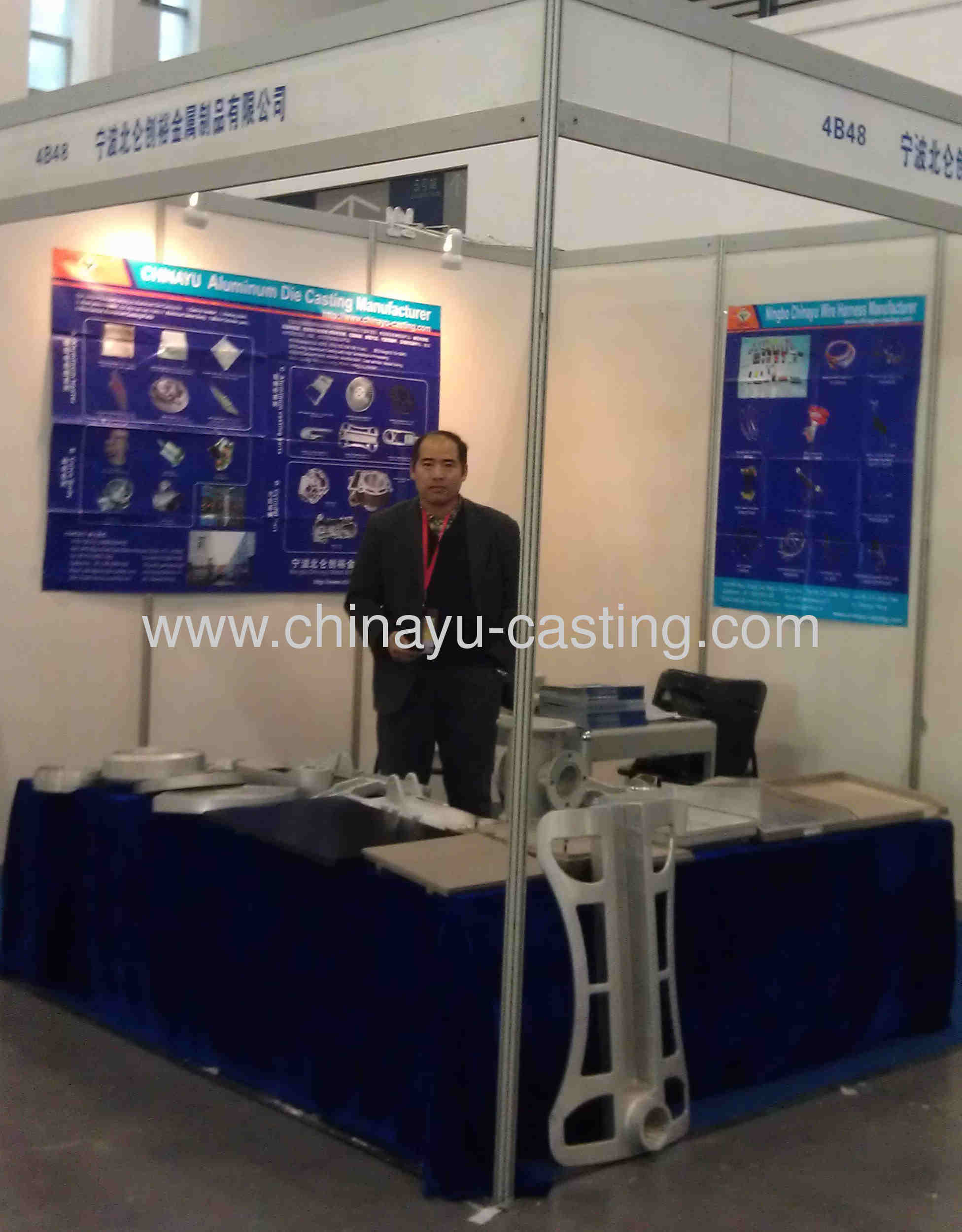 Attend 2012 Ningbo Casting, Forging,Die Casting Industrial Exhibition