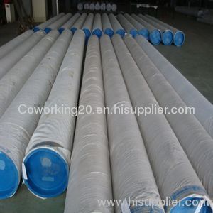 Duplex stainless steel pipe