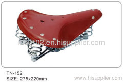 old type traditional 28inch bicycle saddle