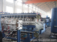 plastic hollow board extrusing machine