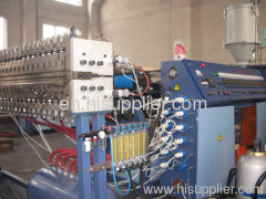 Plastic hollow board machinery