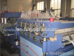 hollow grid board extrusion line