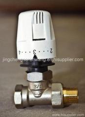 Manual thermostatic radiator valve