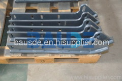 Side skid shoe, skid protector, skid shoes for cold planerroad milling, protector skid