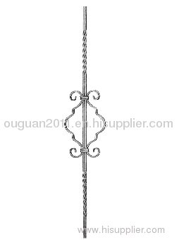 wrought iron forged panels