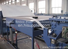 plastic hollow board extrusion line from China